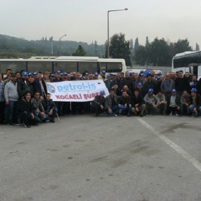 Kocaeli Şube 1 Mayıs'ta İstanbul'daydı