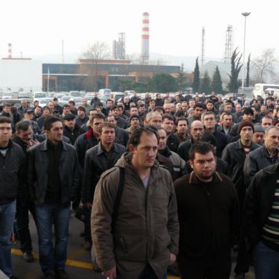 Tekel işçilerine destek