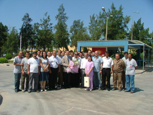 Dyo boya fabrikası ziyareti