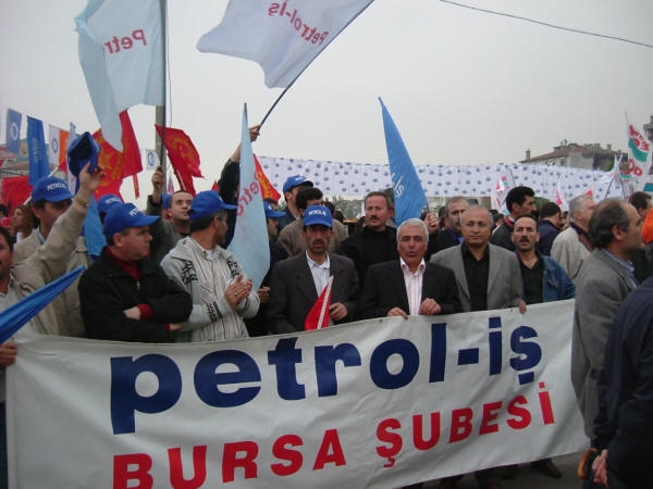 Bursa 1 Mayıs İşçi Bayramı fotoğrafları