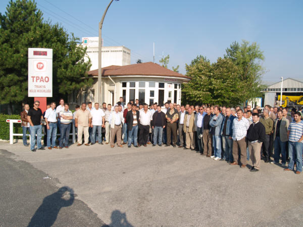 Lüleburgaz'da AKP'ye protesto