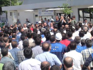 Advansa Sasa işyerinde grev ilanı