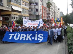 KESK’in düzenlemiş olduğu 1 günlük greve destek verdik