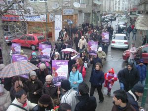8 Mart Dünya Emekçi Kadınlar Günü’nü alanlarda kutladık