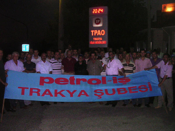 TPAO işçileri işyerlerini terk etmiyor