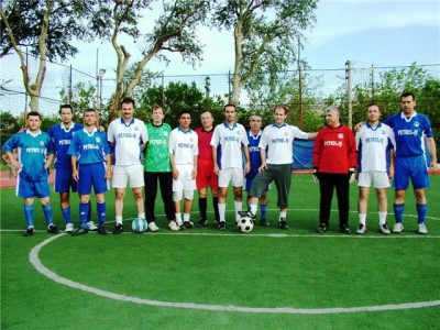 Bagfaş ve Etimaden takımları mücadele etti