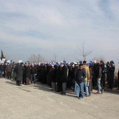 Polyplex Europa işverenine ve Torba Yasa'ya karşı eylem