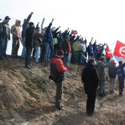 Polyplex Europa işverenine ve Torba Yasa'ya karşı eylem