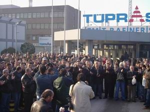 Kocaeli Tüpraş işçisi dolum ve satış yapmadı