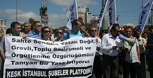 KESK: Anlaşma olmazsa grev