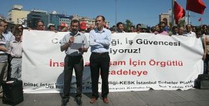 İş Sağlığı Kongresi protesto edildi