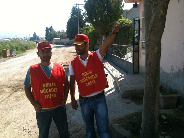 Deri işçilerinin direnişi sürüyor