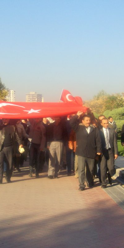 Ankara şube saldırıları protesto etti