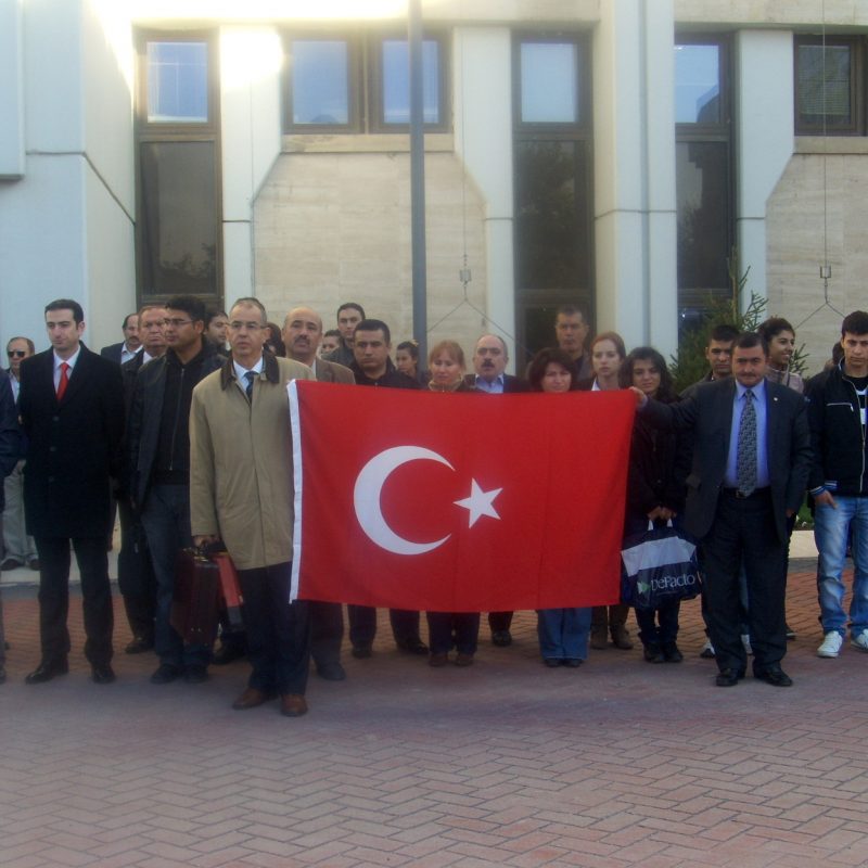 Ankara şube saldırıları protesto etti