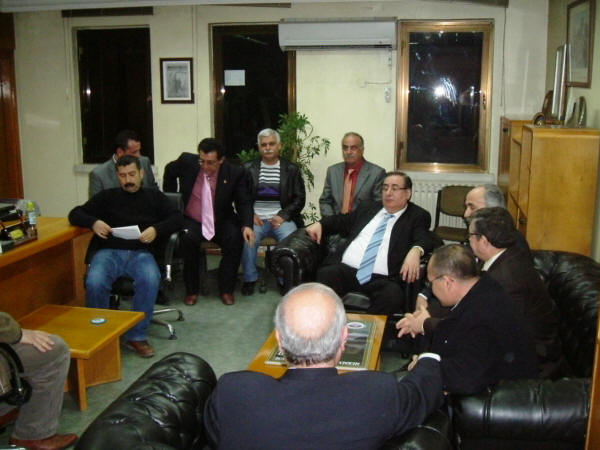 Belediye Başkanları Şubemizi ziyaret ettiler