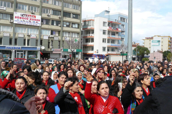 Dünya Emekçi Kadınlar Günü’nü kutladık