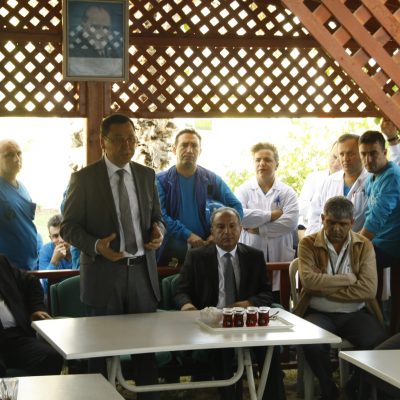 Öztaşkın ve Kabaca'dan Soda Sanayi ve Kromsan'ı ziyaret