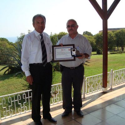 Ceyhan Botaş Bölge Müdürlüğü'nde plaket töreni