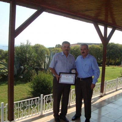 Ceyhan Botaş Bölge Müdürlüğü'nde plaket töreni
