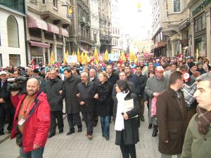 Taksim’de İsrail protestosu