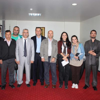 Kocaeli basın emekçilerinden Petrol-İş'e ziyaret