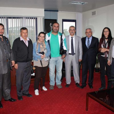 Kocaeli basın emekçilerinden Petrol-İş'e ziyaret