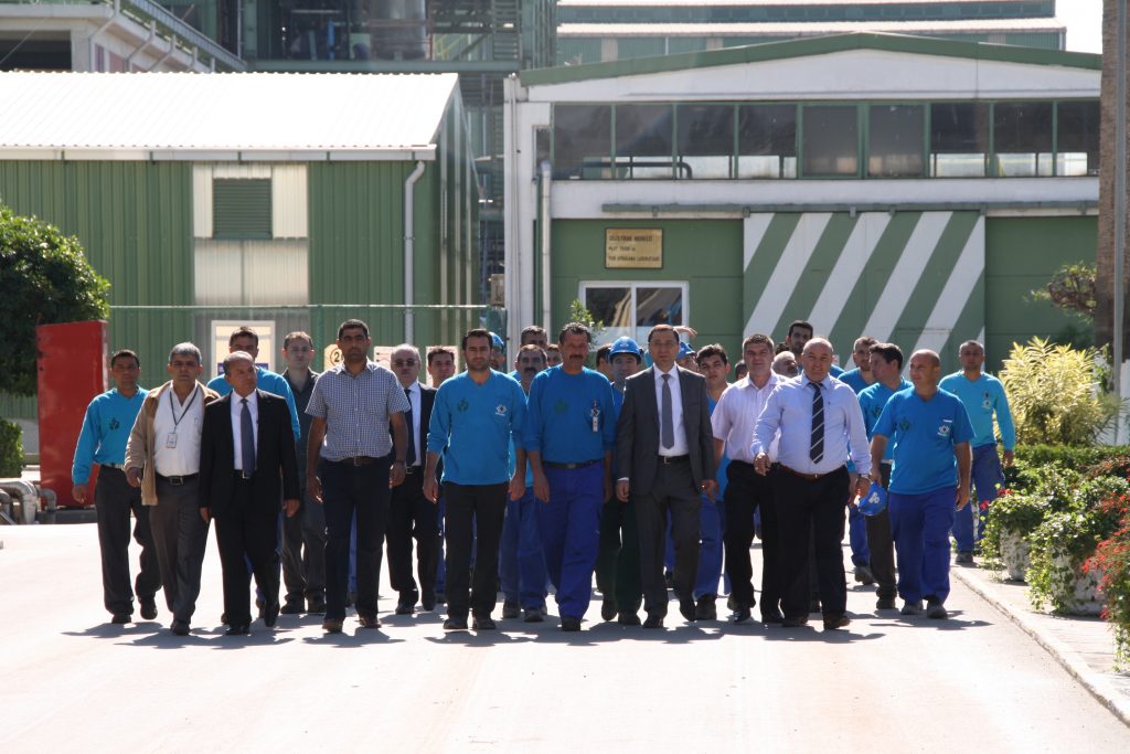 Öztaşkın ve Kabaca'dan Soda Sanayi ve Kromsan'ı ziyaret