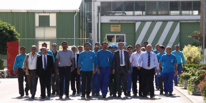 Öztaşkın ve Kabaca'dan Soda Sanayi ve Kromsan'ı ziyaret