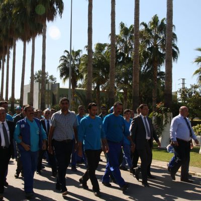 Öztaşkın ve Kabaca'dan Soda Sanayi ve Kromsan'ı ziyaret