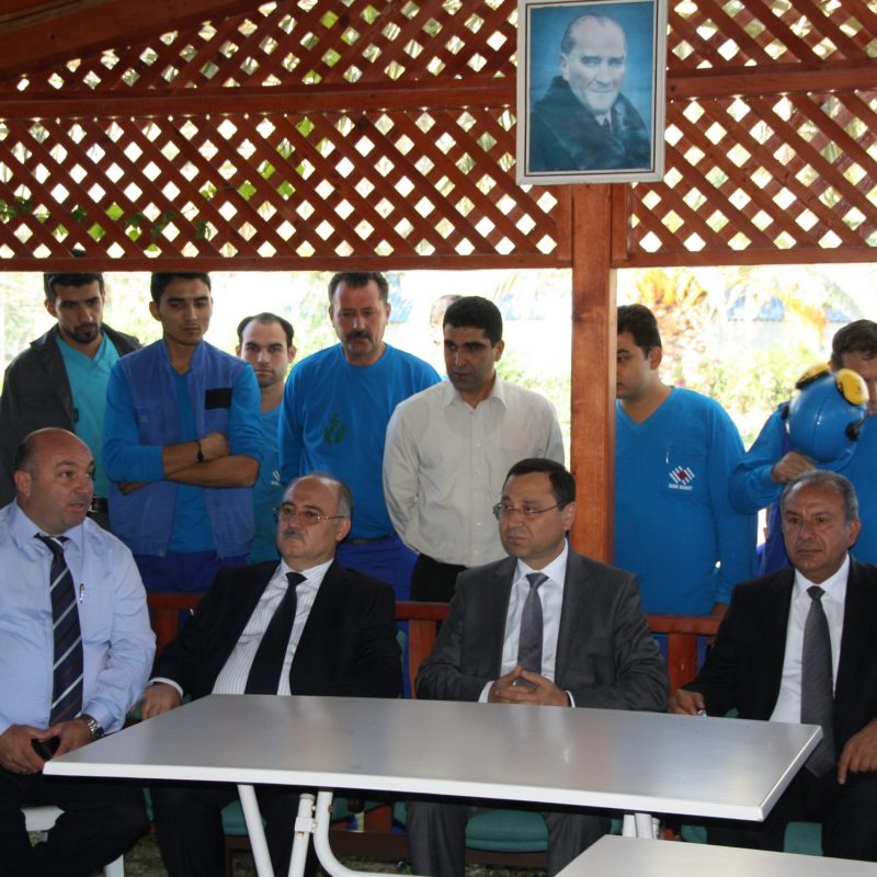 Öztaşkın ve Kabaca'dan Soda Sanayi ve Kromsan'ı ziyaret