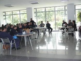 Egesil&Egekimya A.Ş işyerinde üyelerimizle toplantı