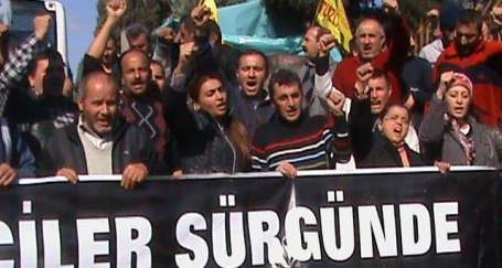 Savranoğlu işçileri İzmir’e döndü