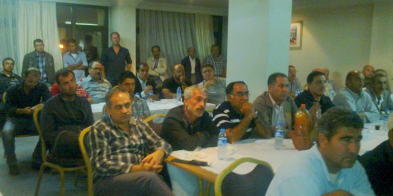 Ankara Şube yöneticilerimizden işyerleri ziyareti