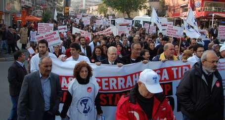 Süresiz grevin ayak sesleri
