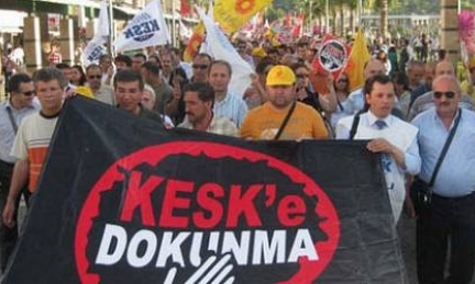 Başkan dahil 25 KESK'liye hapis