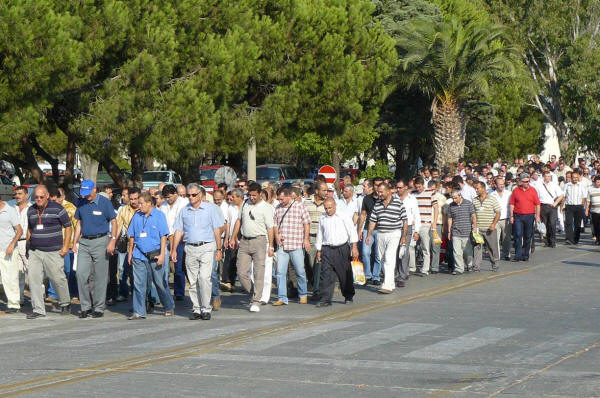 Petkim'de eylem vardı