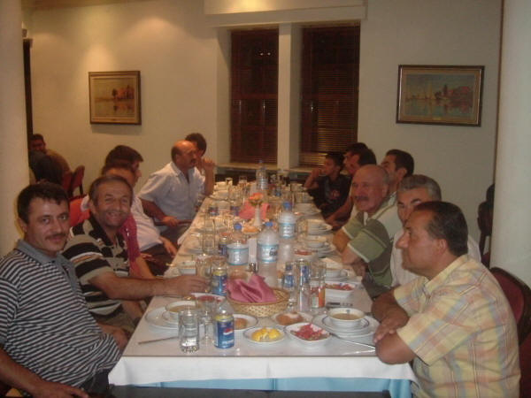 MKEK Barut fabrikasında iftar yemeği