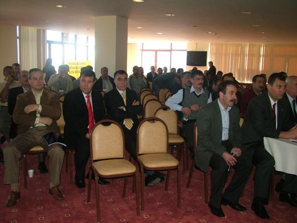 Şube Başkanımız Tekin Akın veda etti