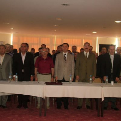 Şube Başkanımız Tekin Akın veda etti