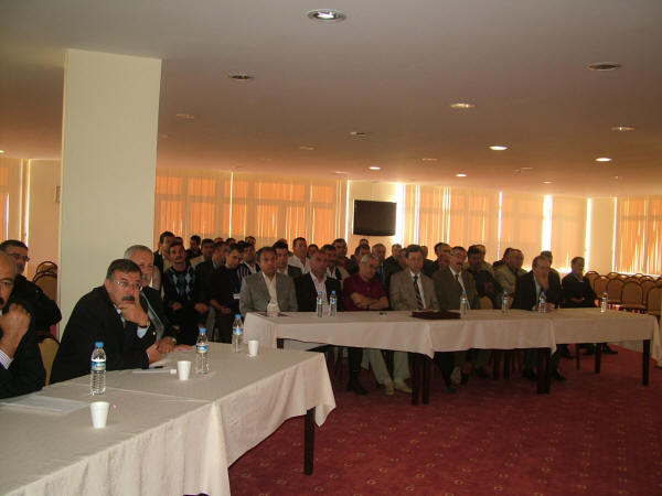 Şube Başkanımız Tekin Akın veda etti