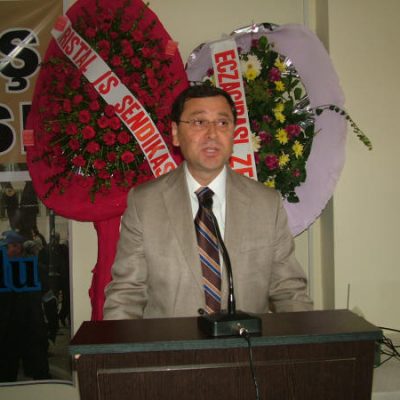 Şube Başkanımız Tekin Akın veda etti