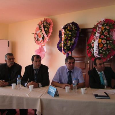 Şube Başkanımız Tekin Akın veda etti