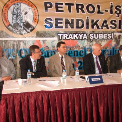 Şube Başkanımız Tekin Akın veda etti