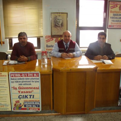 Mersin Şube Temsilciler Kurulu'ndan SGBP'ye destek kararı