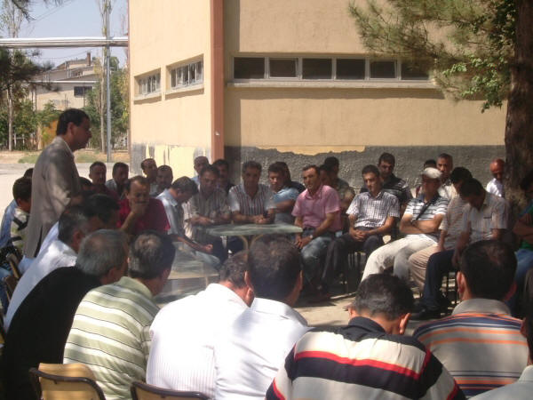 Öztaşkın MKEK Barut Fabrikasını ziyaret etti