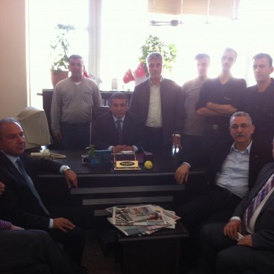 Petrol-İş yöneticilerinin bölge ziyaretleri