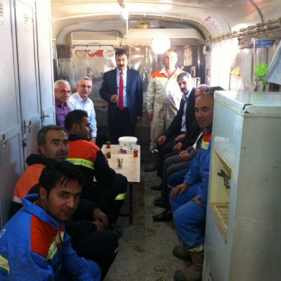 Petrol-İş yöneticilerinin bölge ziyaretleri