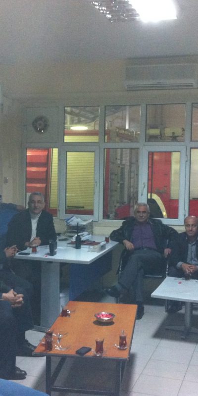 Petrol-İş yöneticilerinin bölge ziyaretleri