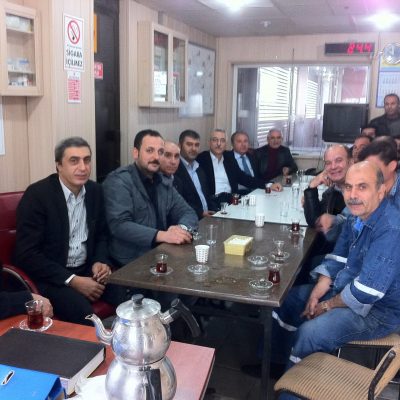 Petrol-İş yöneticilerinin bölge ziyaretleri