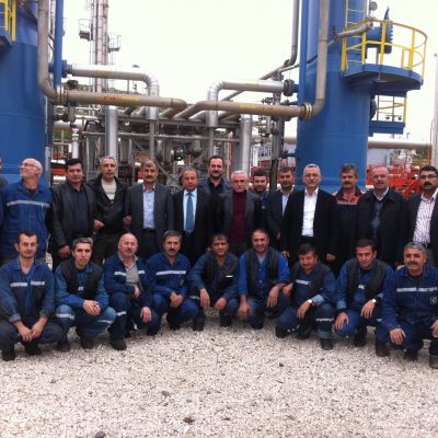 Petrol-İş yöneticilerinin bölge ziyaretleri
